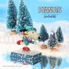 Enesco Peanuts by Jim Shore Snoopy and Woodstock Ice Skating Figure 6013050 6.25" Multicolor,