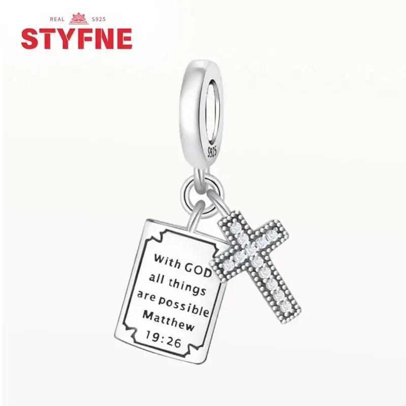 Copper Charms Religion Heart Lucky Eye Cross Beads Fit Originalbracelet For Women Fine Jewelry Gift