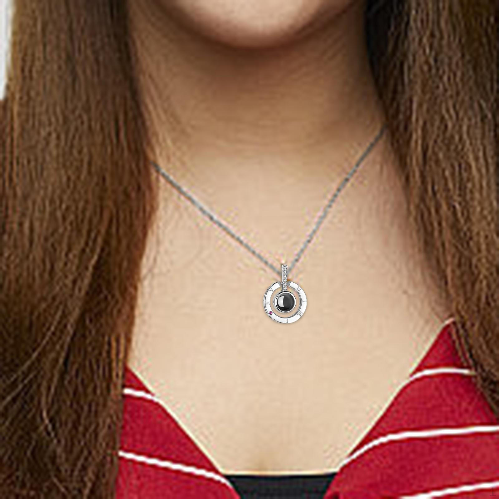 Elegant Heart Pendant Necklace for Women - Perfect Valentine s Day Gift Her