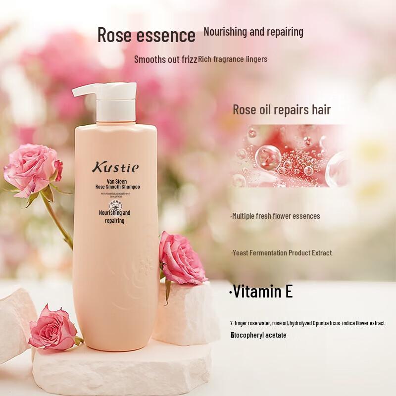 Kustie Rose Moisturizing Shampoo