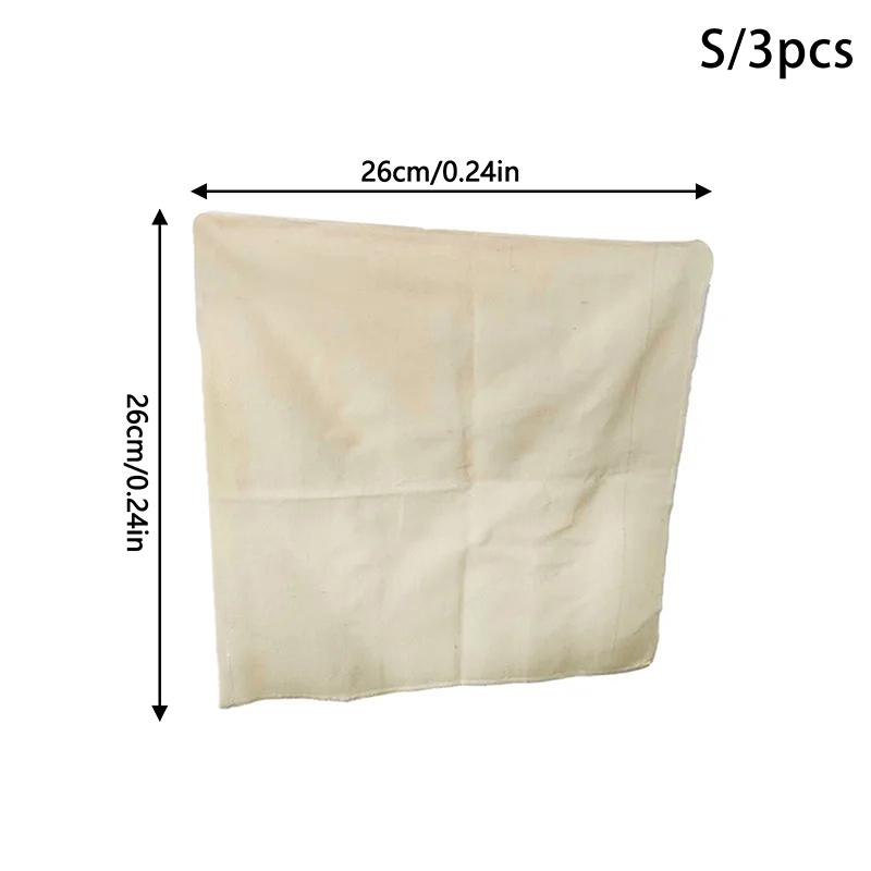 3 ks Čistá bavlna Pařák Utěrka Domácí Zásuvková Utěrka Podložka na dušenou rýži a buchty Čtvercová Bavlněná Gáza Kuchyňský Pařák