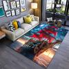 3D Pirate Ship Boat, Large Area Carpets for Home Living Room  Children's Bedroom Sofa Doormat Kitchen Floor Rugs Anti-slip Decor