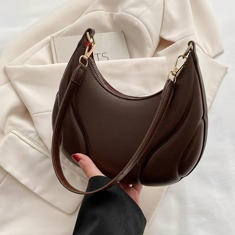 Stylish Pu Leather Handbag for Women Armpit Shoulder Bag, Fashiable Tote Bag, Versatile Crossbody Bag, Suitable for Daily Use