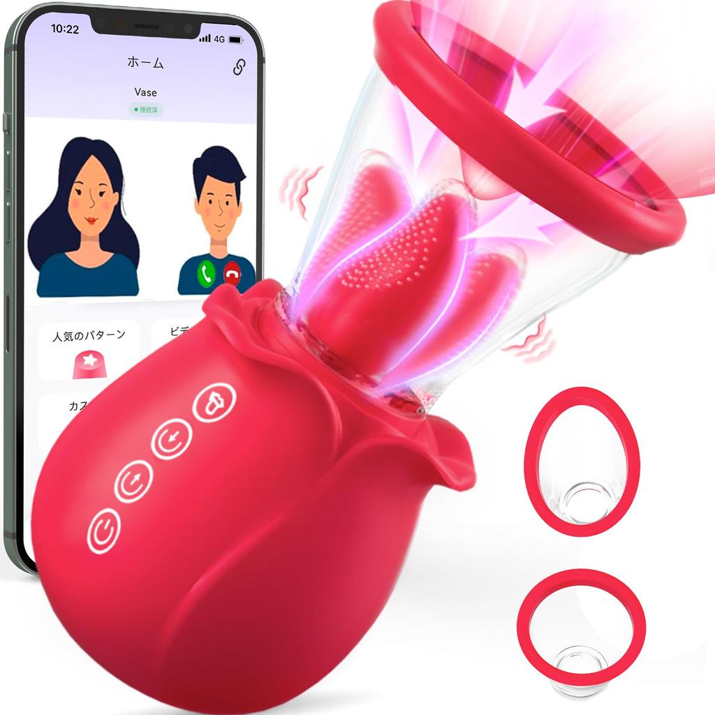 By Famous and Squirt Without Clitoral Nipple Squirt Types of Tongue Licking Vibration 2 Types of Vacuum Suction Smartphone Remote Control 2 Suction