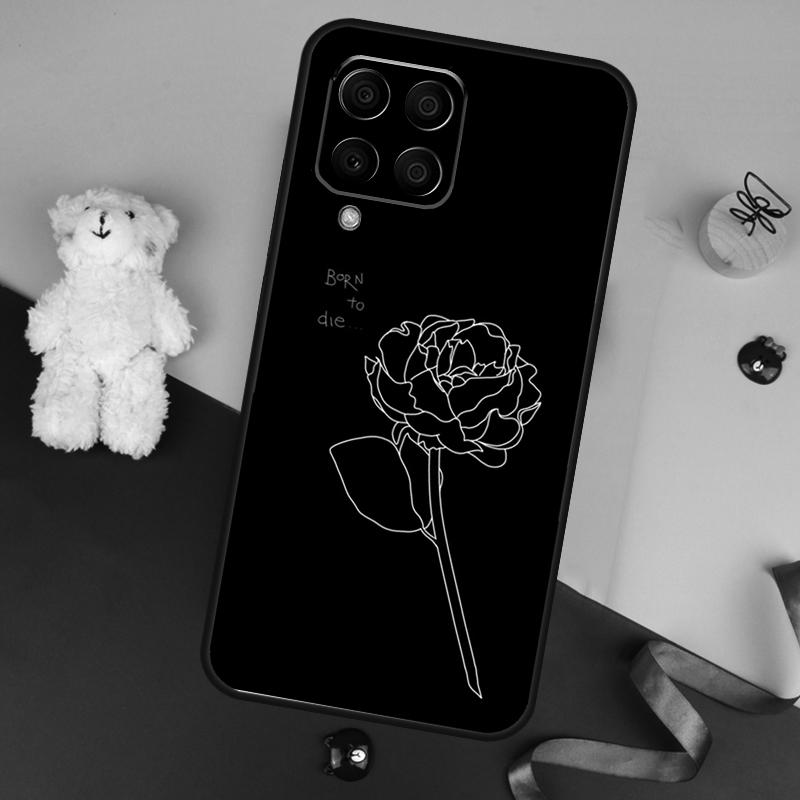 Aesthetics Flower Case For Samsung Galaxy M32 M52 M14 M54 M13 M33 M53 M56 M36 M16 M31 M11 M12 M35 M55 M15 M06