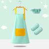 2PCS/3pcs Children's Waterproof Apron, Kindergarten Studio Chef's Clothing Baking Experience Clothes, Reverse Cover Chef's Hat