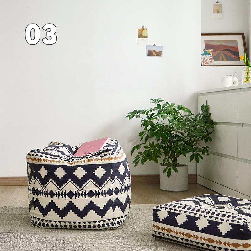 1pc Floor Seat Futon Cover Japanese Style Tatami Cushion Meditation Yoga Mat Pouf Nordic Home Decor Footstool Ottoman Cover
