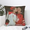 Ilya and Shane Heated Rivalry Pillowcase Soft Polyester Cushion Cover Gift  Throw Pillow Case Cover Home Zippered 40*40cm