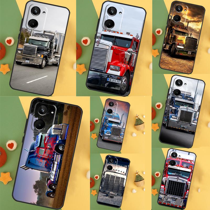 Cool Heavy Truck Car For Realme GT Neo 6 C21Y C25s C30 C31 C33 C35 C51 C53 C55 C67 GT5 9 10 11 12 Pro Plus Case