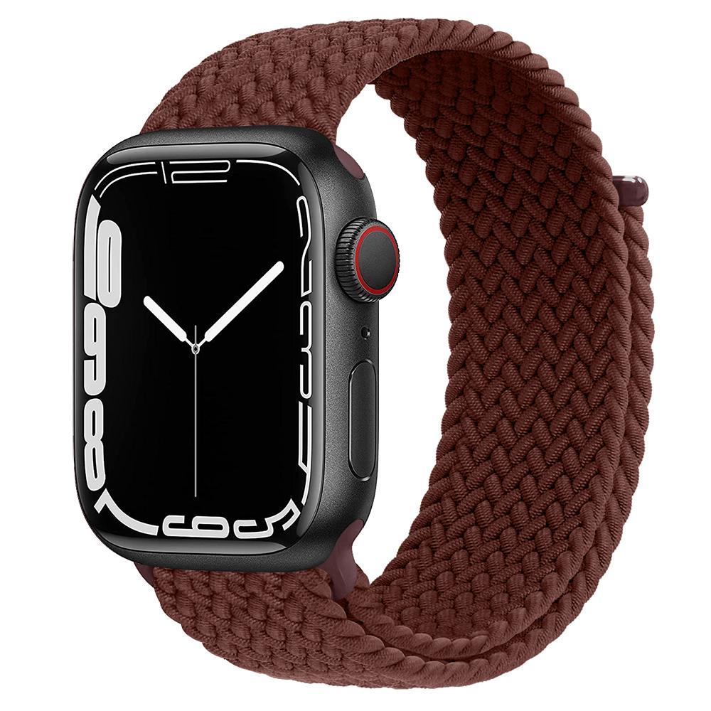 Braided Solo Loop Strap For Apple Watch Band 44mm 40mm 45mm 41mm 49mm 38 42mm Bracelet Correa iWatch Series 3 SE 6 7 8 Ultra 2 9