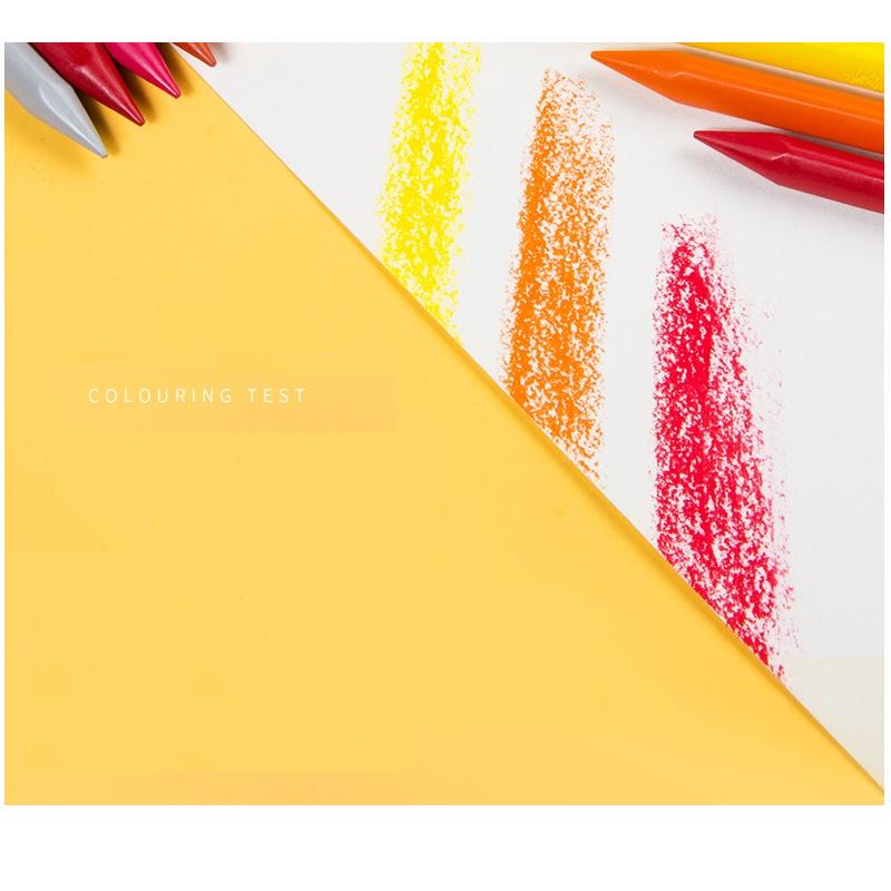 Mini Pastel Set met Gum 12 Kleur Kunst Krijtstift voor Kinderen Tekenen Schilderen Uitwisbaar Driehoekig Potlood Schrijfwaren