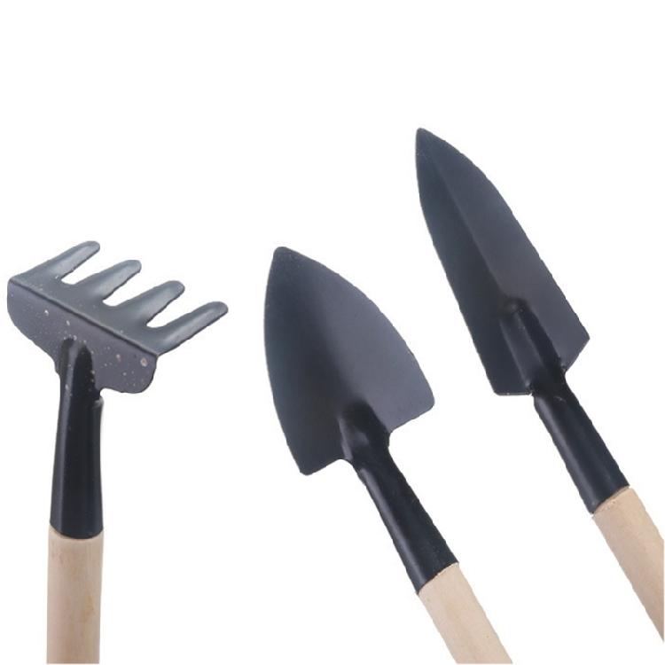 Practical Handheld Plant Care Tool Including Flat Shovel Pointed Trowel And Fine Rakes Soil Loosening Equipment