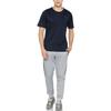 Adidas T Shirts Men's Navy Blue Crew Neck Moderate Straight Fit HC0408