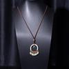 Bohemian Tassel Flower Pendant Retro Ethnic Necklace - Handmade Long Woven Design