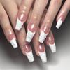 INS Hot Selling Accept Customization Duck Shape Artificial Fingernails Manicure False Nails with Glue Stickers Press on Nails