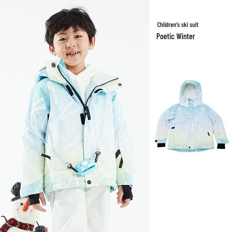 VECTOR Kids' Winter Ski Suit: Waterproof, Thickened, Cold-Proof Ski Jacket & Pants for Boys and Girls.
