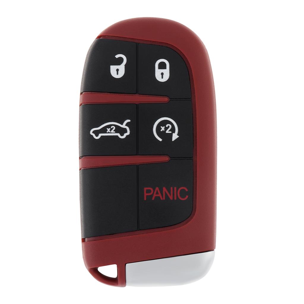 3 / 4 / 5 Buttons Remote Car Key Shell Wear-resistant Keyless Entry Key Fob Case Fit for Dodge / Chrysler