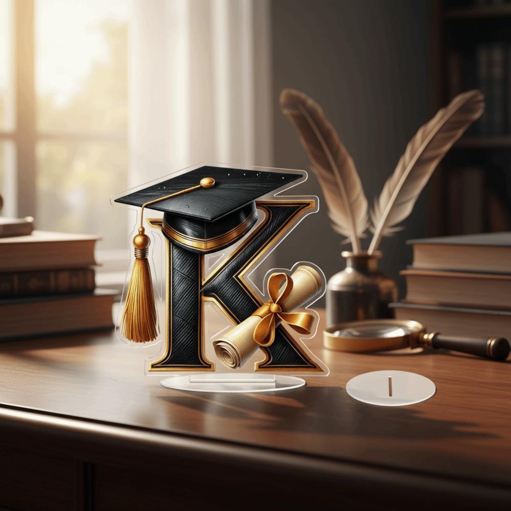 Keepsake Graduation Gifts 2D Flat desktop Ornament Graduation Decorations Home Decoration