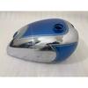 Matchless Ajs Twin G9 G12 Chrome & Blue Painted Steel Petrol Fuel Tank with Cap