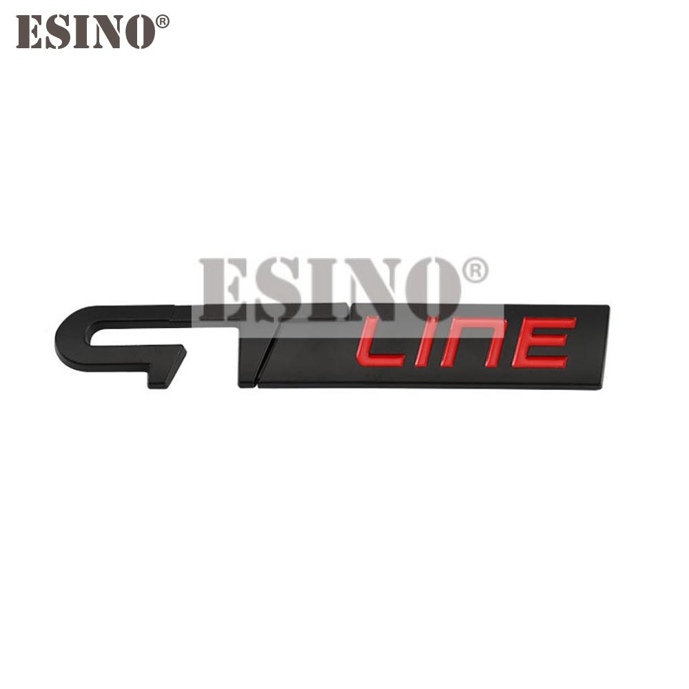 JWRQ5 Car Styling 3D Metal Chrome Zinc Alloy Emblem Badge for Renault GT Line Clio Captur Megane Kadjar Arkana Koleos Sandero Safrane