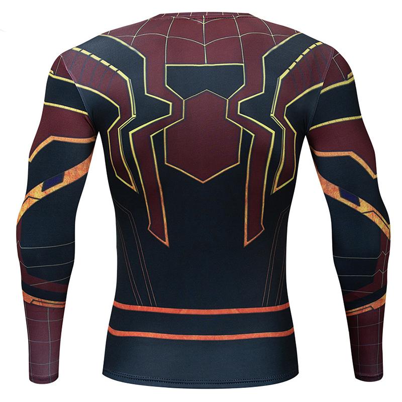 Mens Training Compression Shirt Long Sleeve Running Sportswear Outdoor Sports Menswear