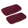 Colors Velvet Sponge Armrest Slipcover 1/2PCS Kit, Ideal for Office Chairs, Supports Elbows and Forearms