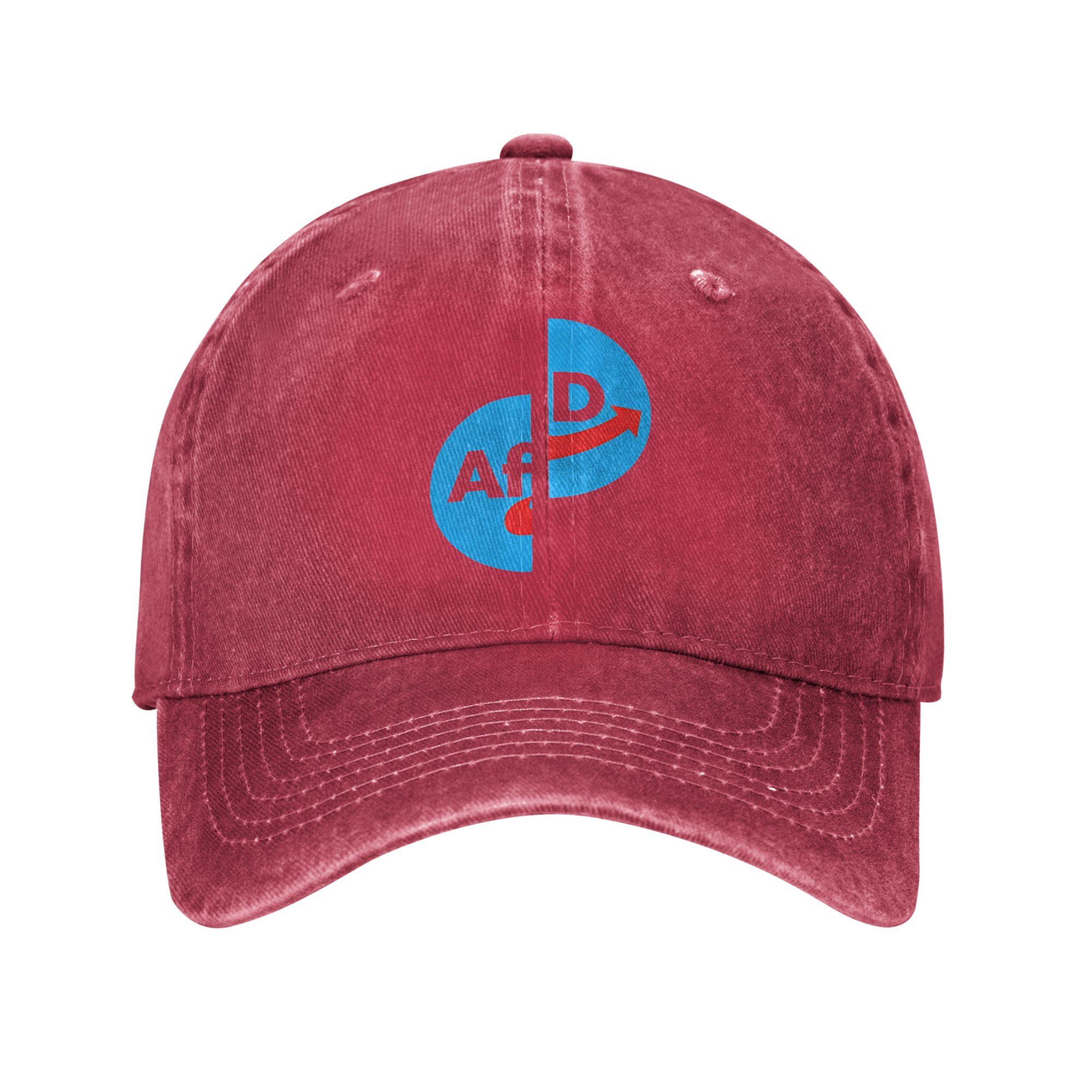 Alternative Afd GerUnisexy Casual Baseball Cap AFD GerUnisex Logo Kpop Rock Trucker Hat Summer Sunscreen Unisex Unisex Y2k Baseball Caps One Size