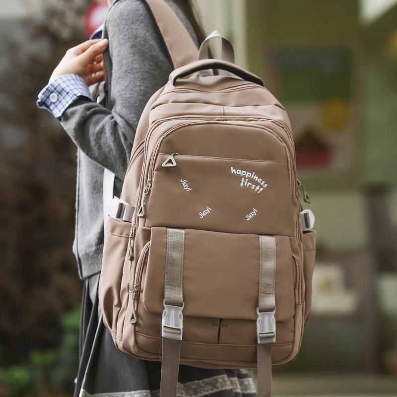 Schoolbag Fashion Sports Trend Backpack Hot Sale Large Capacity Middle and High School Student School Bag Travel Burden Reduction Backpack
