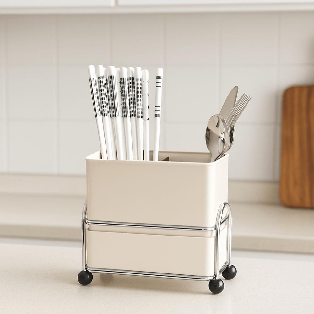 Multi-Functional Chopsticks Organizer Space Saving Tableware Storage Rack  Restaurant