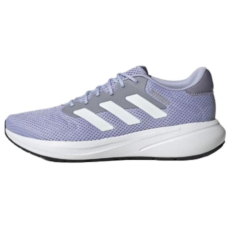 Adidas Response Runner Comfortable Versatile Non-Slip Durable Low-Top Running Shoes Unisex Running Shoes Purple White IH6109