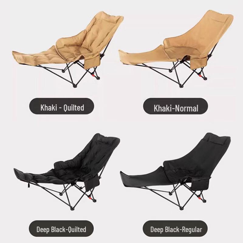 Portable Adjustable Padded Recliner with Leg Rest