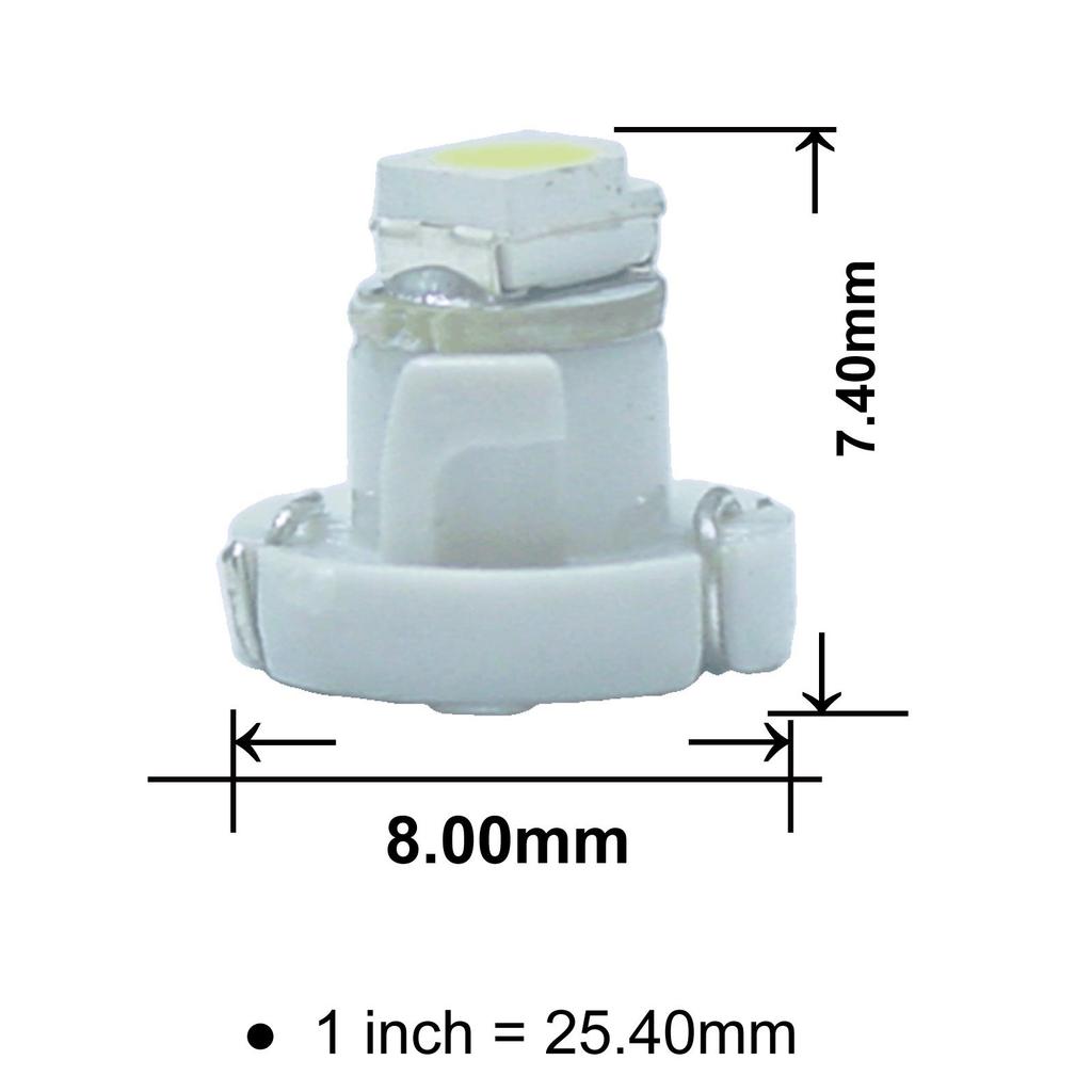 T3 3528SMD 10pcs LED Wedge Bulb Bulb Meter Sphere Panel Bulb Air Conditioner Switch