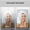 Rectangle Bluetooth Smart Bathroom Makeup Mirror With LED Warm White Light human body induction Anti-fog Beauty Mirrors