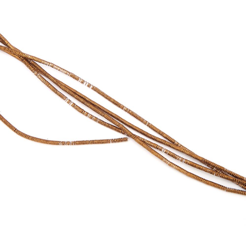 Fine Metallic Embroidery Wire Hand Sewing Metallic Embroidery Thread Beading Wire  For Embroidery
