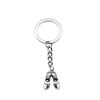 Electric Guitar Keychain Music Charm Graduation Memento Key Ring 28mm