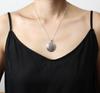 [World Accessories Carmelo] Flower of Life Pendant Top, Divine Geometry, Flower of Life, Sterling Silver 925