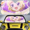 Anime P-Pretty R-Rhythm Sun Visor Car Front Windshield Sun Shade UV Block Heat Insulation Sun Visor Window Cover