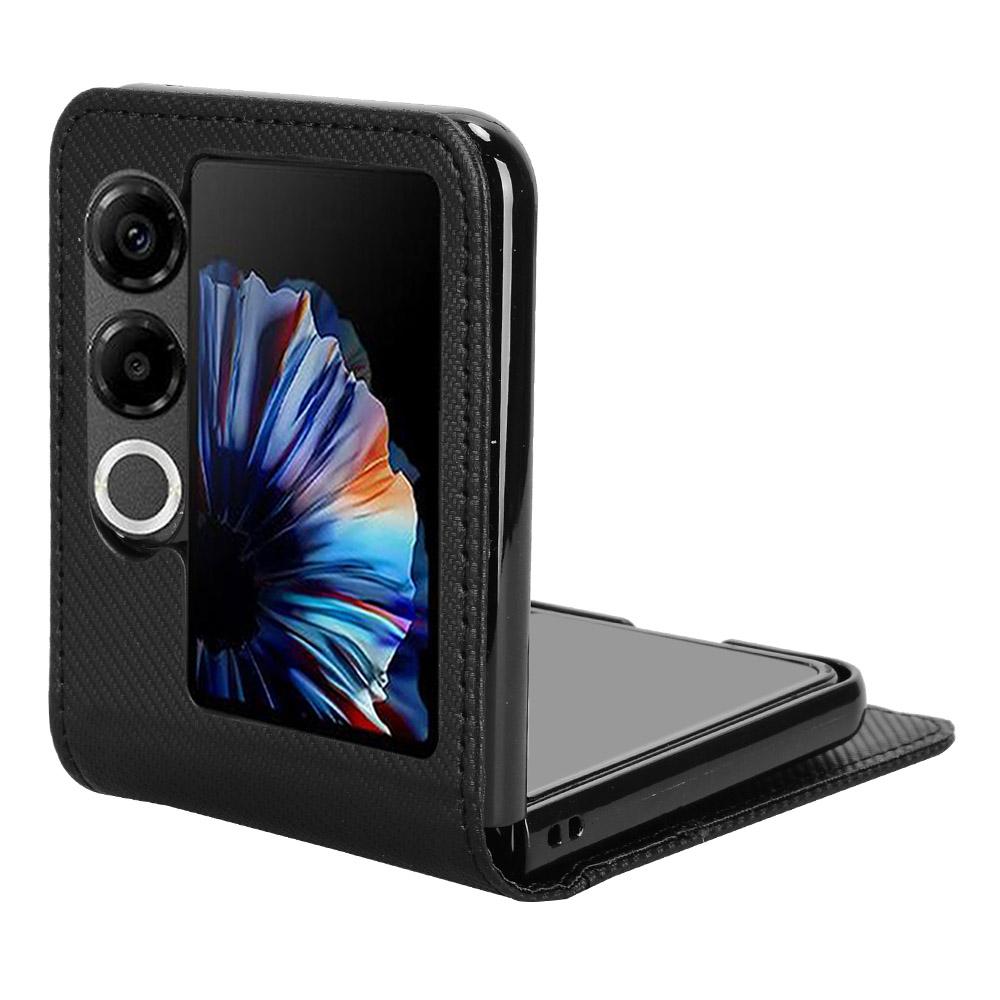 For ZTE nubia Flip2 5G Etui PU Lær+PC Kortholder Mobiltelefondeksel