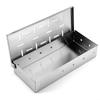 Boîte à fumée Boîte à fumoir BBQ Copeaux de bois Pour intérieur extérieur Charbon Gaz Barbecue Grill Viande Fumée Infusée Saveur Accessoires