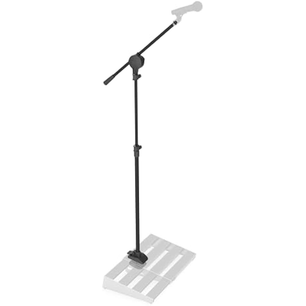 D'Addario Daddario Pedal Board Boom Mic Stand XPND Pedal Board Mic Stand PW-XPNDPBMS-01 [Domestic...