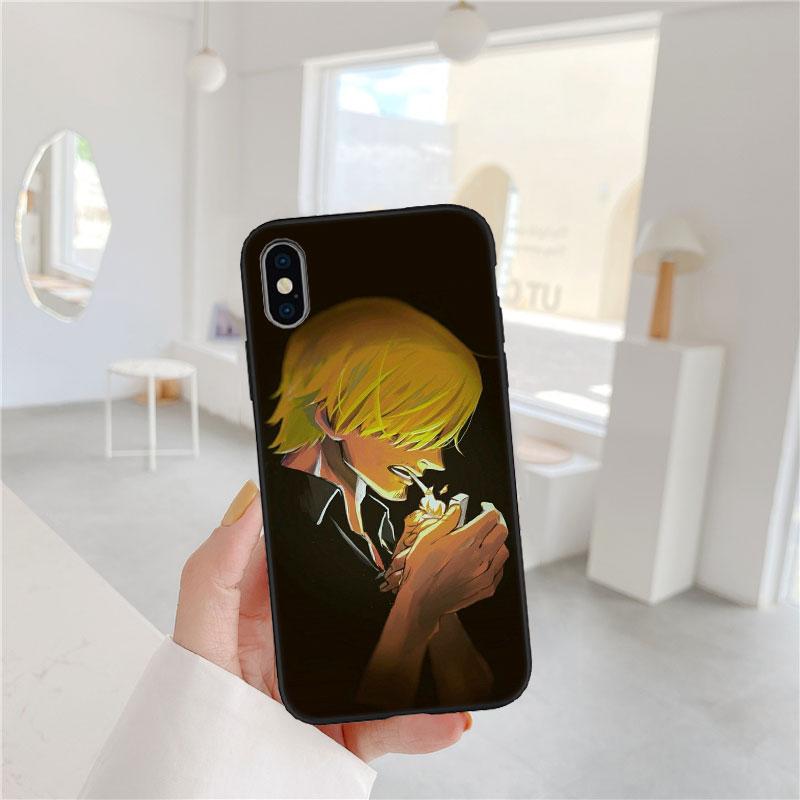 Anime One Piece Soft Shell Phone Case for Samsung Galaxy S20 S21 S22 Ultra FE + Plus A21S A22 A24 A25 A26 A30 A30S A31