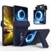 Wallet Card Insertion Folding Phone Case for Samsung Galaxy Z Flip 8 7 FE 6 5 Shockproof Bracket Hinge Cover for Galaxy Z Flip8