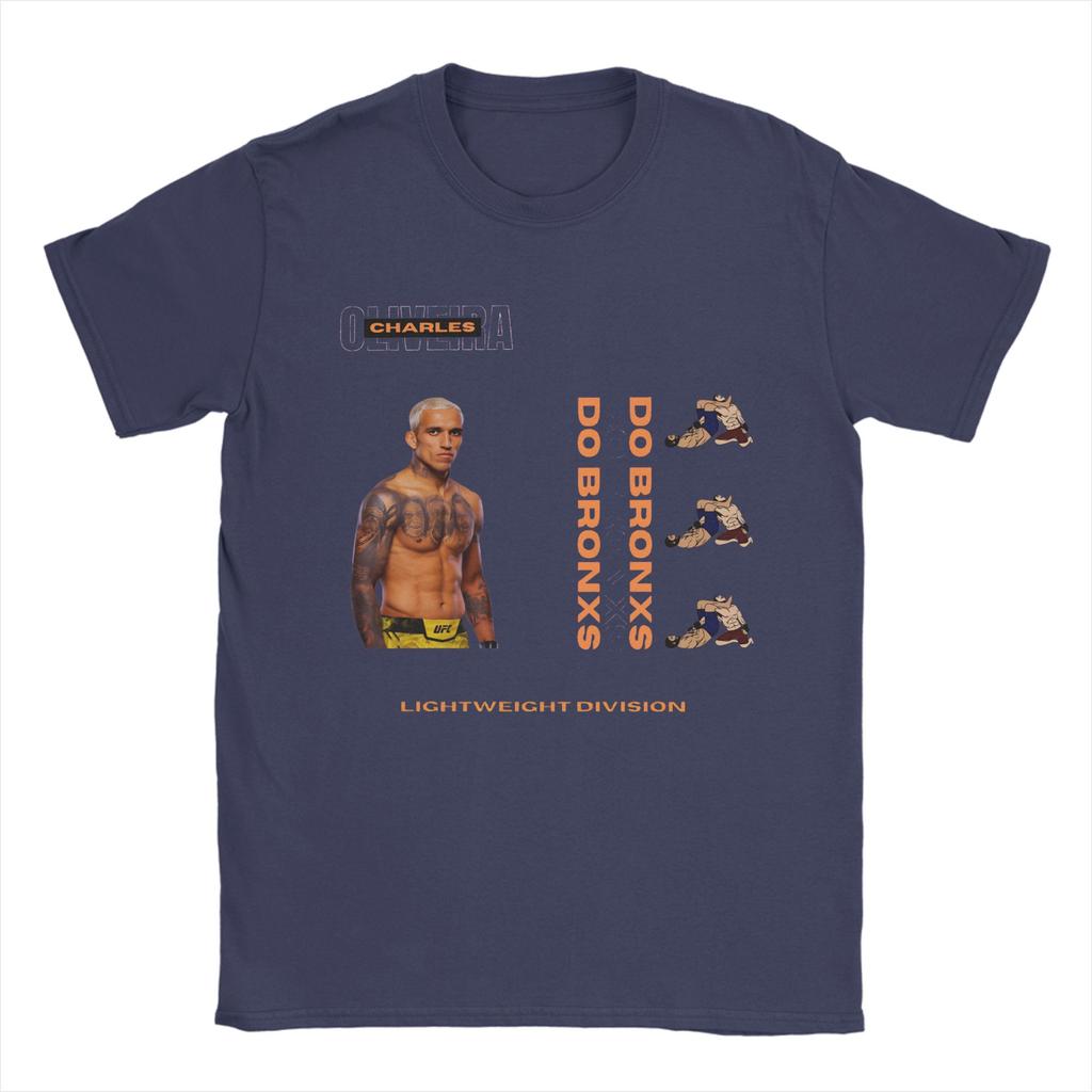 Unisex Oliveira Charles Do Bronx T Shirt  Pure Cotton Clothing Novelty Short Sleeve Crewneck Tees New Arrival TShirt