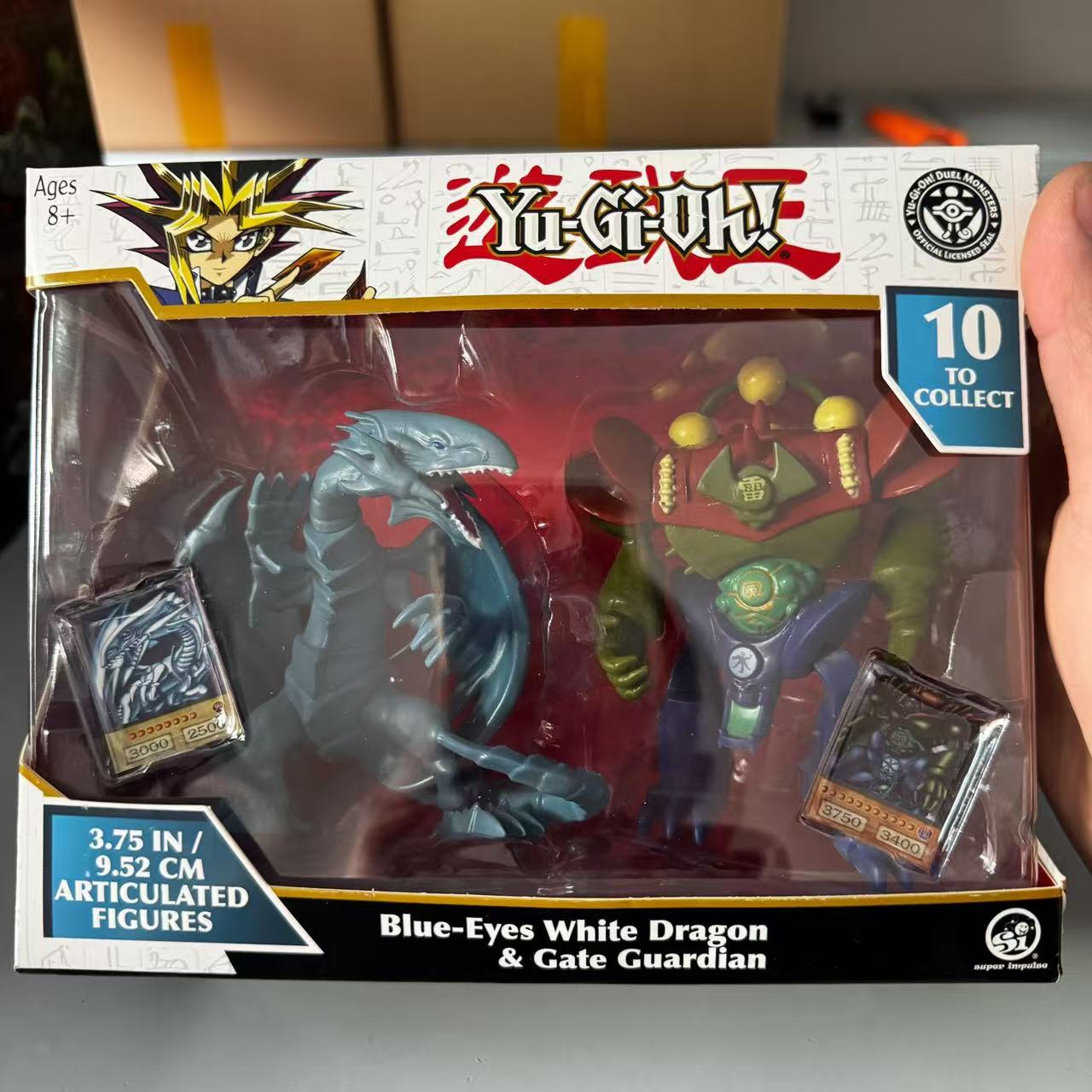 

Genuine 3.75 Inches Model Duel Monsters Red Eyes Dragon Harpie Lady Gate Guardian Castle of Dark Illusions Action Figure Playthings 10cm