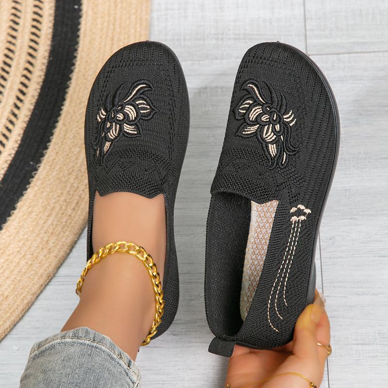 

Women Slip on Shoes Casual Flat Shoes for Spring 43 чорний