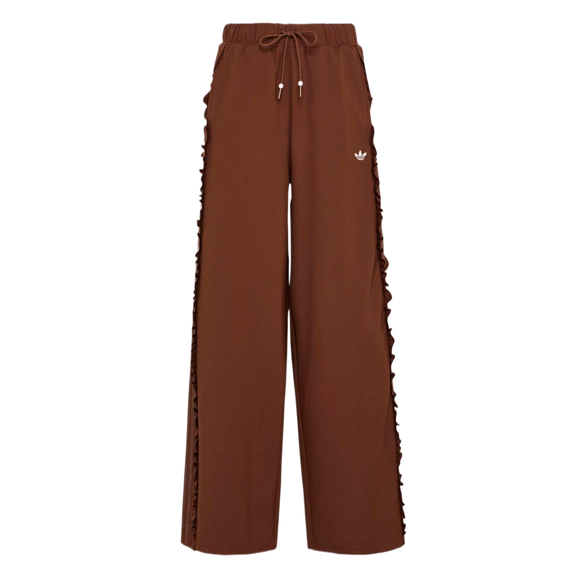 

Adidas Originals Vintage Ruffled Knit Sports Pants Women bottoms KU9386 XS