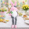 Cartoon Easter Rabbit Ornaments Carrot Fairy Pendants Creative Easter Gnome Decorations  Party