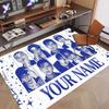 Custom Name Crystal Velvet Rug,Stray Kids Comfortable Anti Slip Floor Mat For Room Decoration