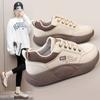 XQ Neue Frühling Casual Board Schuhe Plateau Erhöhung Schuhe Koreanische Version von Sport Damenschuhen Student Street Shooting Trend