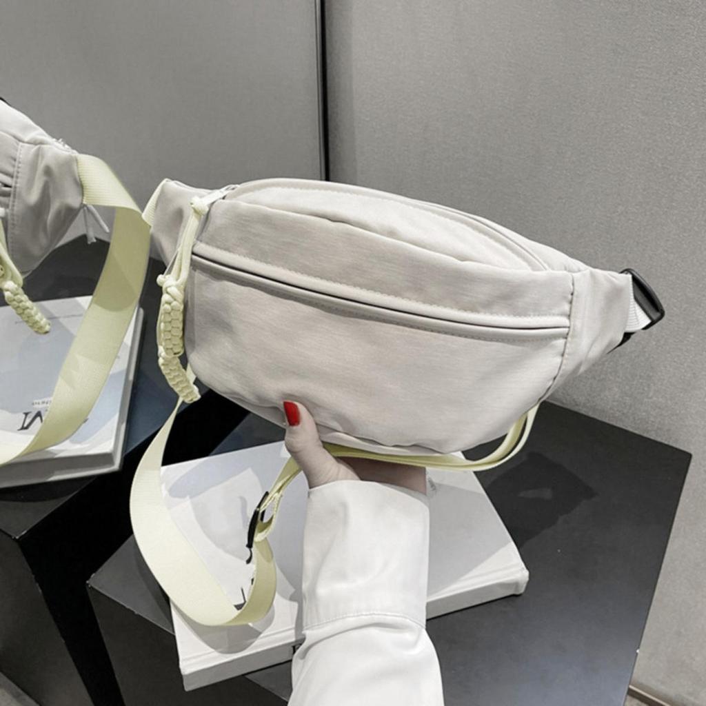 Half Moon Women's Chest Bag Large Capacity Crossbody Bag Multifunctional Waterproof Waist Bags Travel